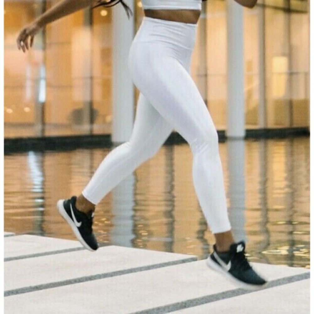 Zyia Active White Unicorn Luxe 7/8 Leggings Women’s Size 2 Activewear Athleisure